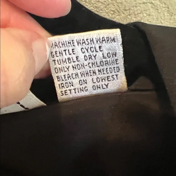 # 0587+ Women’s Black Dress Shirt - Picture 7 of 7